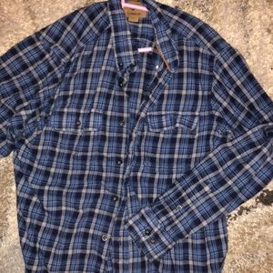 Blue flannel